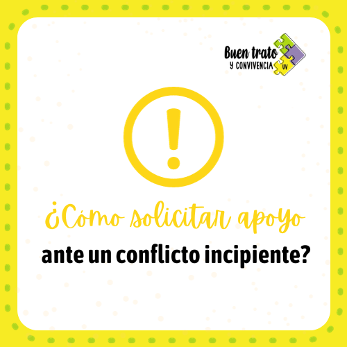 Solicitar Apoyo Convivencia