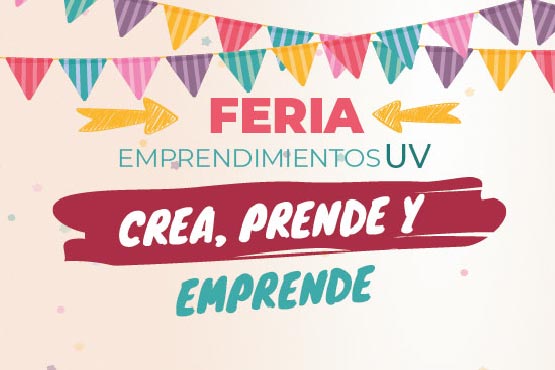 Afiche feria de emprendimiento uv