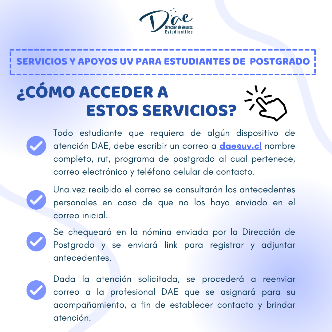 Paso a paso Postgrado UV